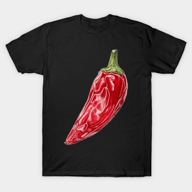 Red Hot Chilli Peppers ~ Wearable Art T-Shirt by VioletGrant